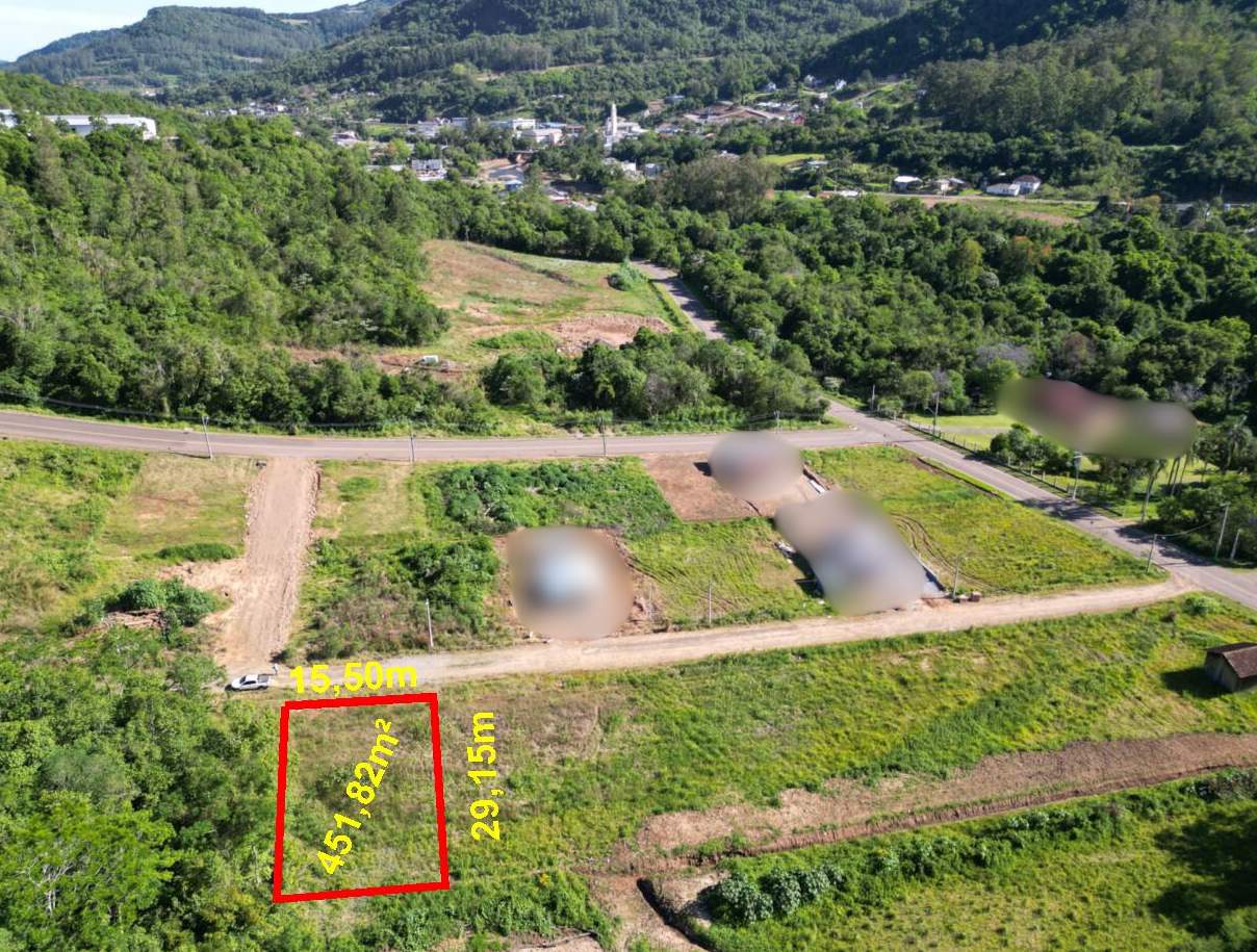 Terreno para Venda, São Vendelino / RS, bairro CENTRO, área total 451 ...